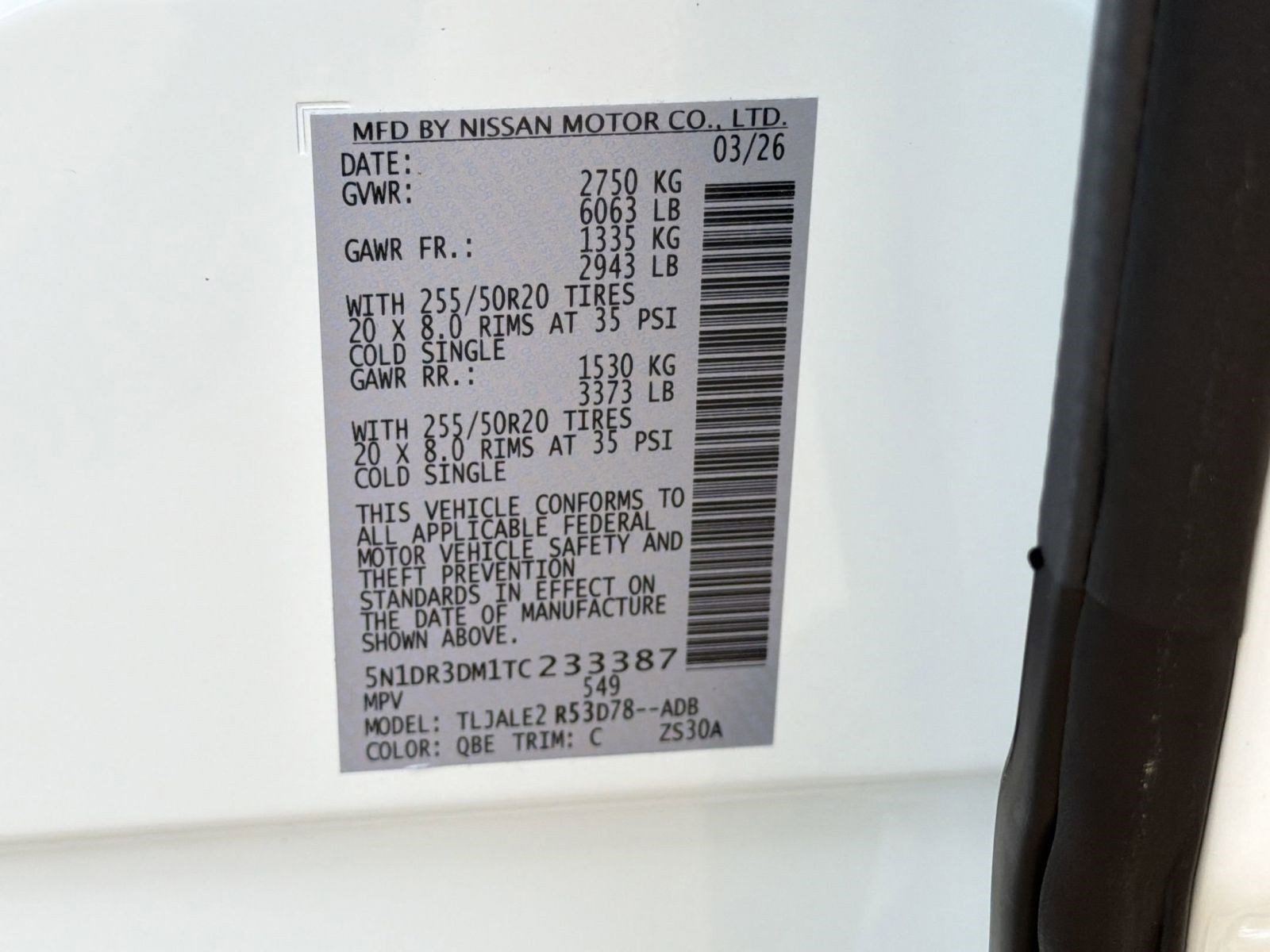 New 2026 Nissan Pathfinder Platinum image 21