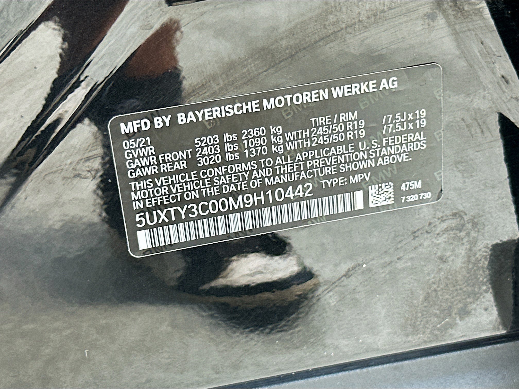 Used 2021 BMW X3 sDrive30i w/ Convenience Package RWD image 34