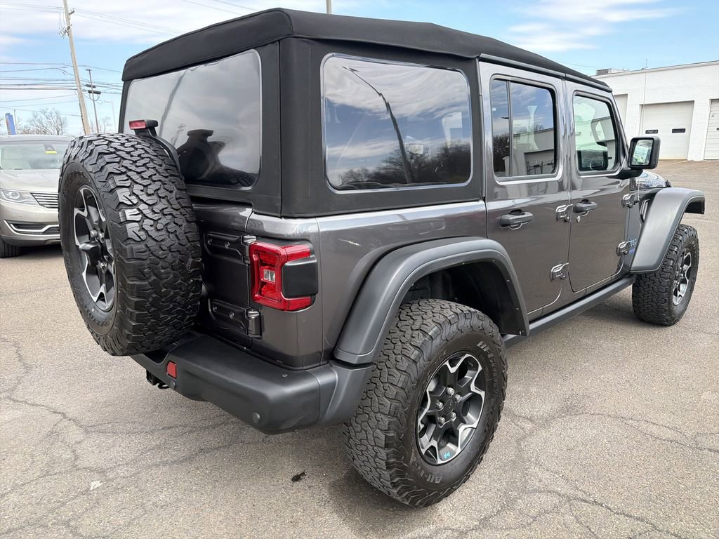 Used 2022 Jeep Wrangler Unlimited Rubicon 4xe w/ Steel Bumper Group AWD/4WD image 6