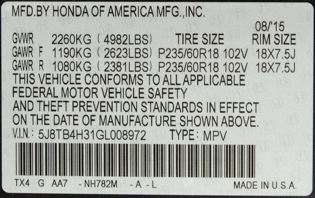 Used 2016 Acura RDX AWD image 32