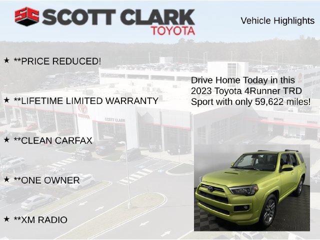 Used 2023 Toyota 4Runner TRD Sport RWD image 12