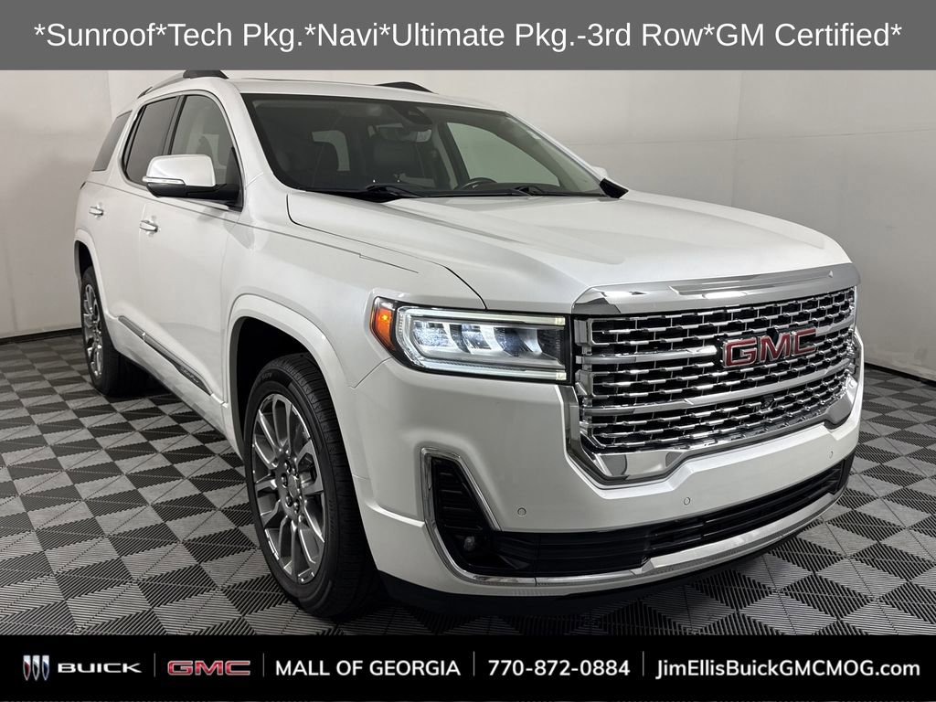 Used 2022 GMC Acadia Denali w/ Denali Ultimate Package