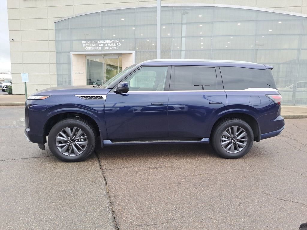 Certified 2025 INFINITI QX80 Pure w/ Cargo Package