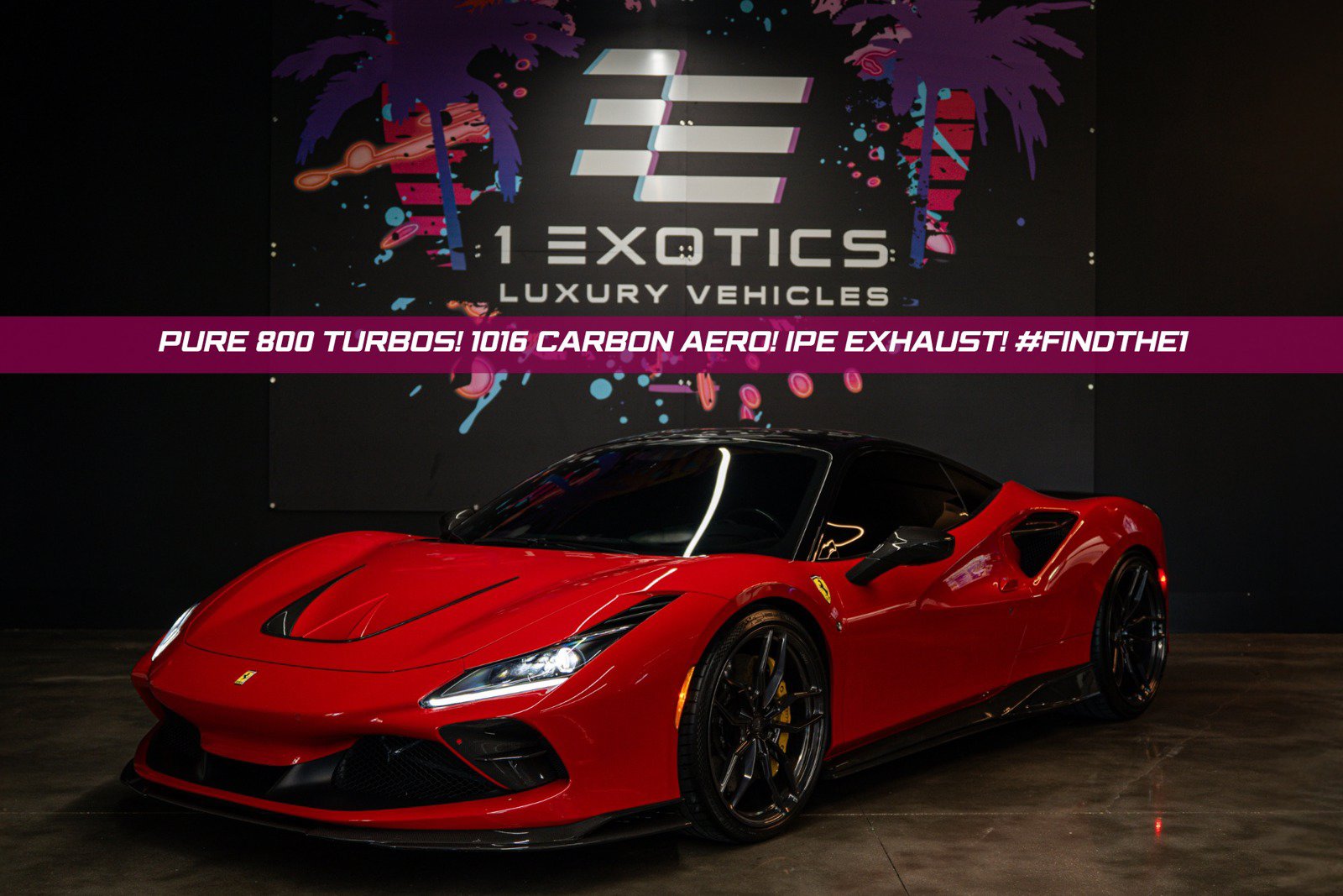 Used 2021 Ferrari F8 Tributo RWD image 1