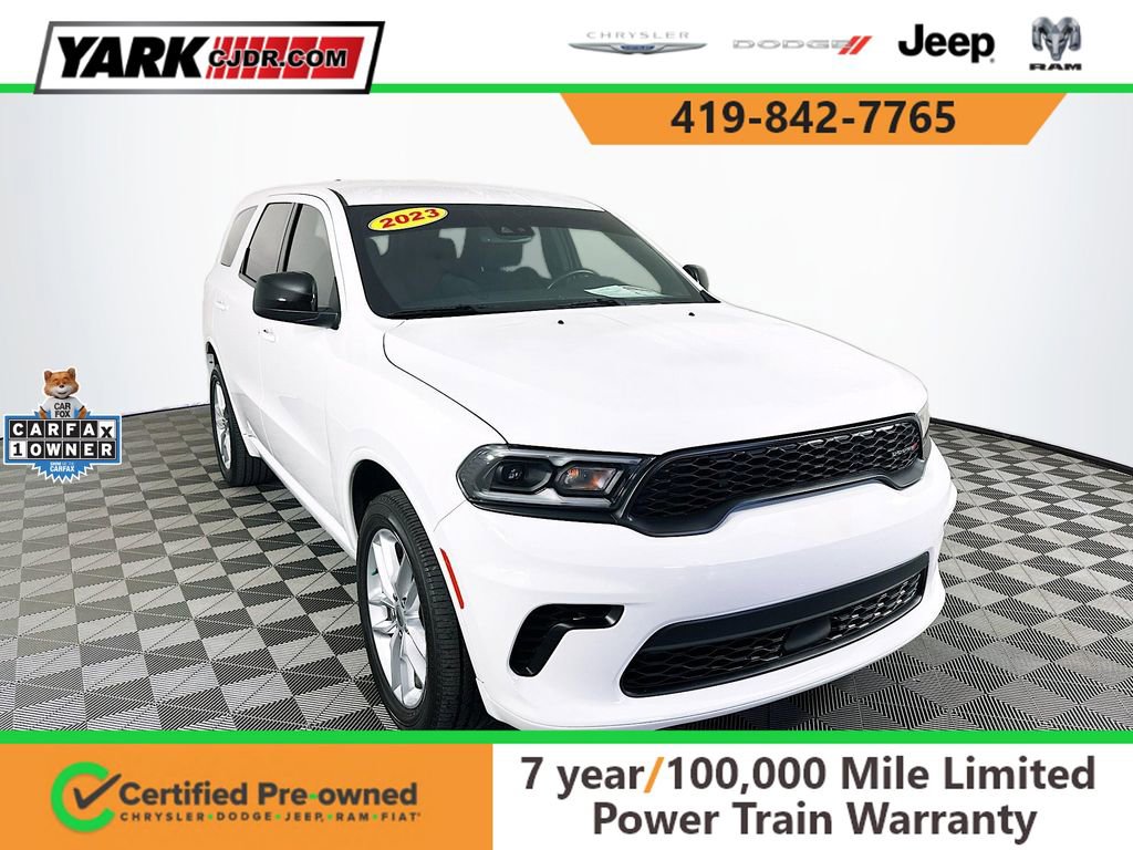 Certified 2023 Dodge Durango GT