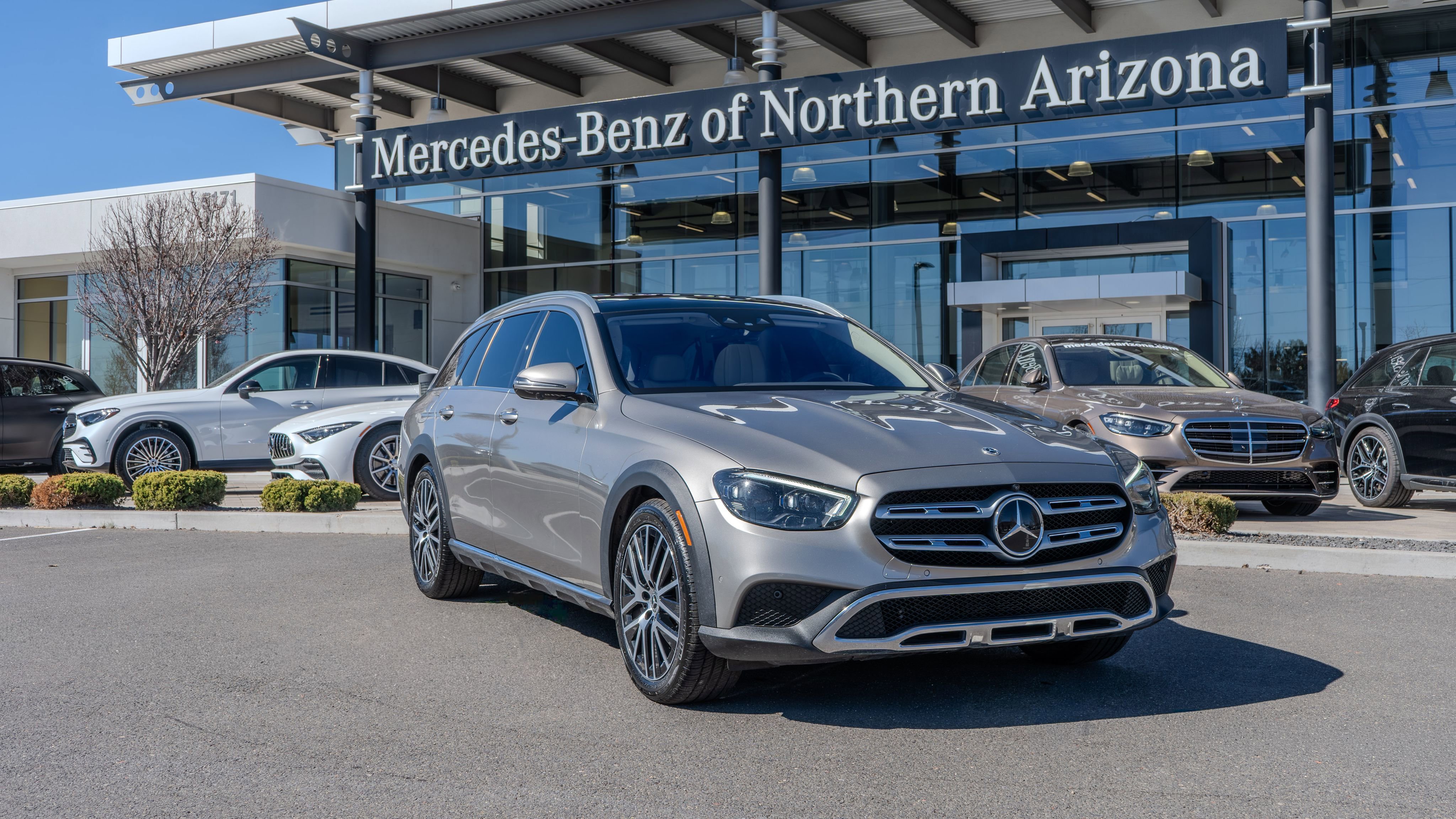 Used 2021 Mercedes-Benz E 450 4MATIC All-Terrain Wagon image 1
