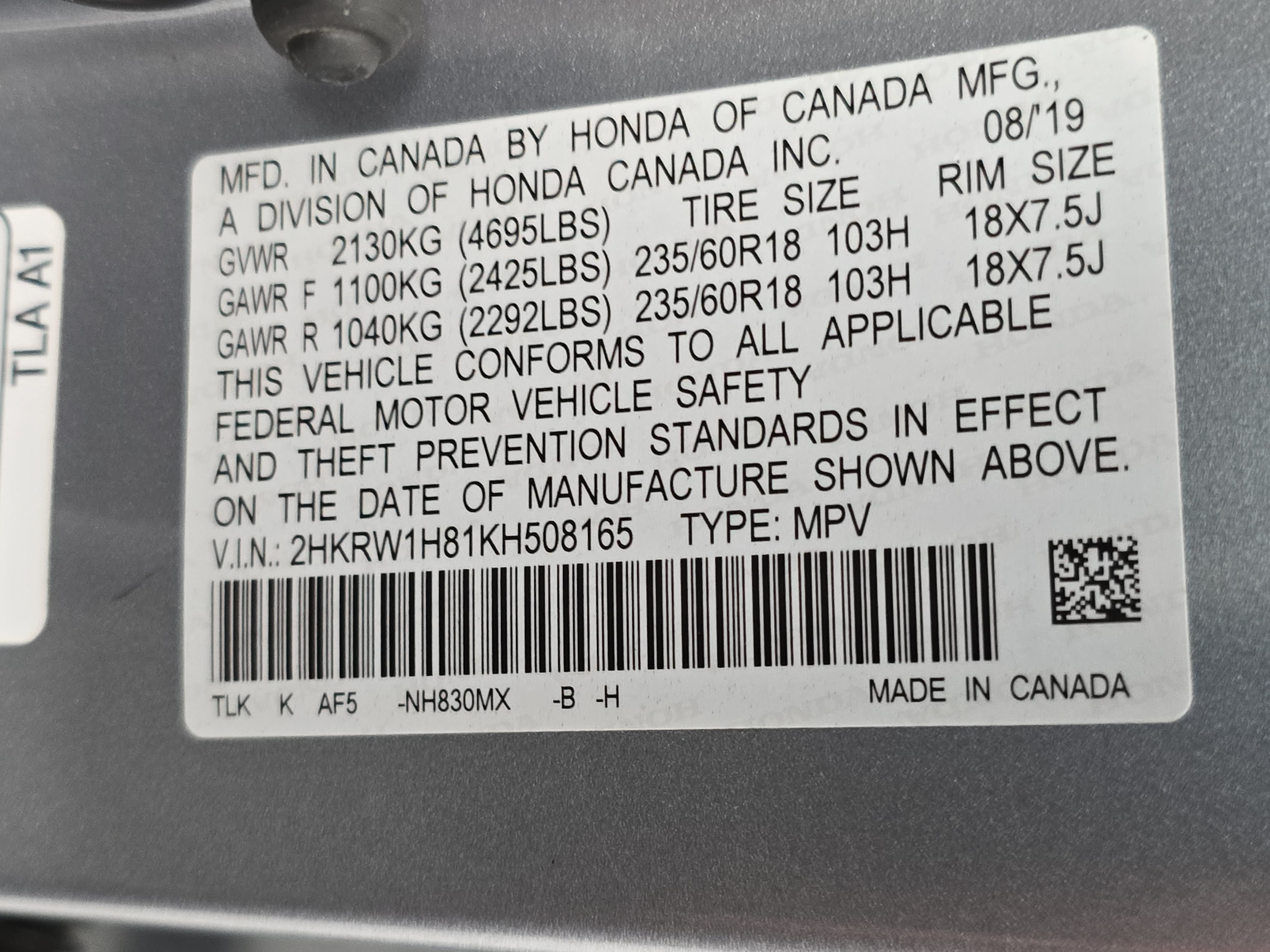 Used 2019 Honda CR-V EX-L image 36