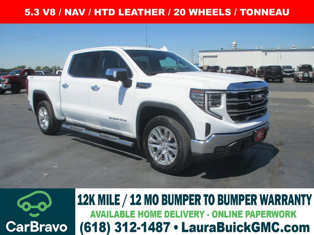 Used 2022 GMC Sierra 1500 SLT AWD/4WD image 1