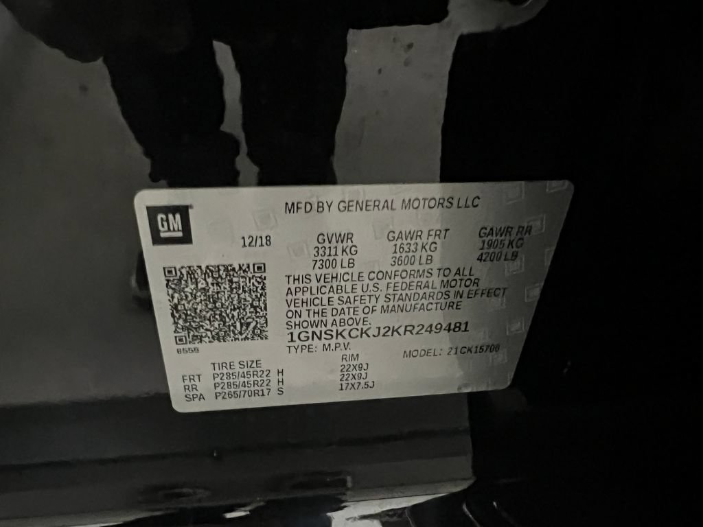 Used 2019 Chevrolet Tahoe Premier w/ Premier Plus Edition AWD/4WD image 35