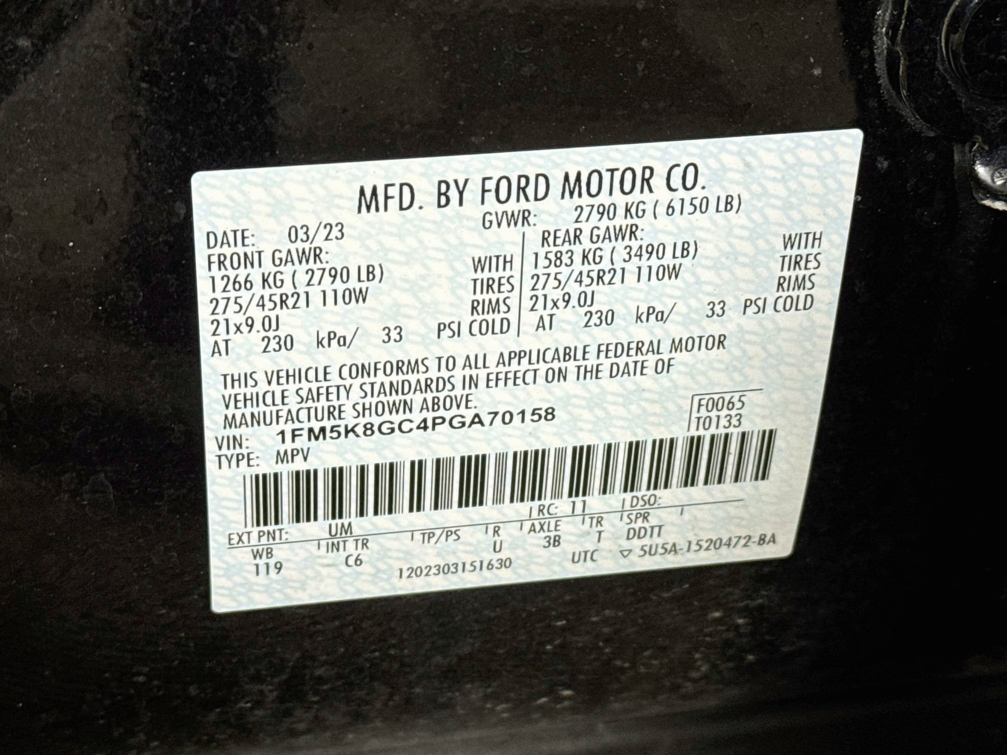 Used 2023 Ford Explorer ST w/ Equipment Group 401A AWD/4WD image 28