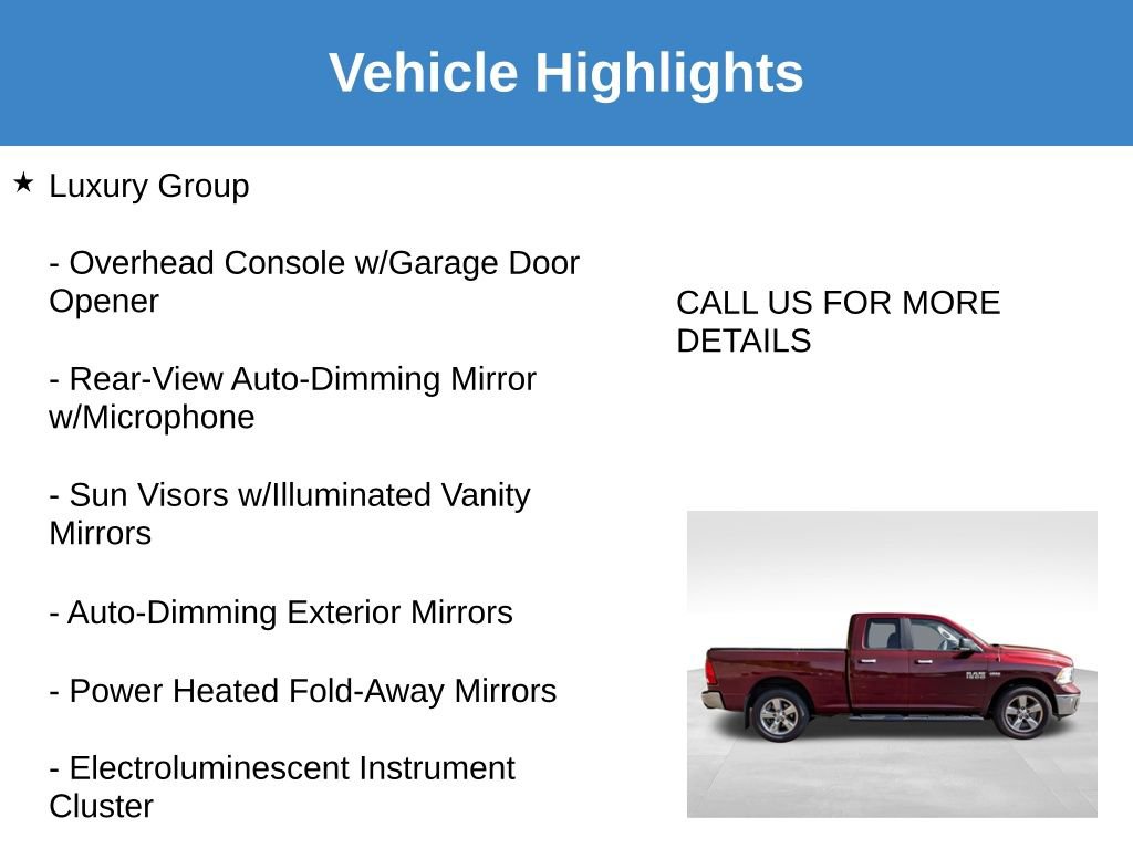 Used 2016 RAM 1500 Big Horn AWD/4WD image 15
