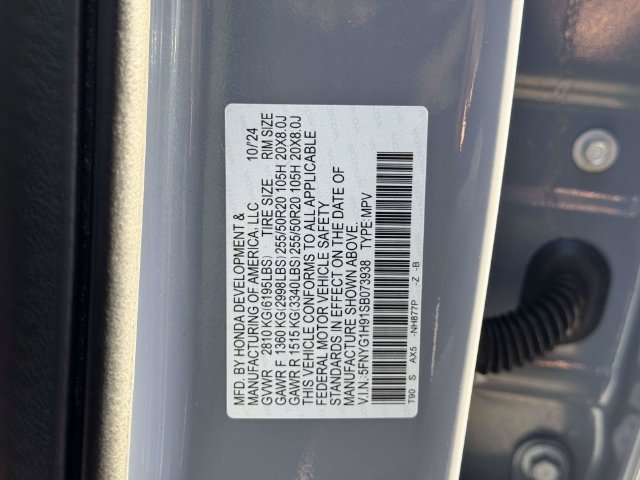 Certified 2025 Honda Pilot Black Edition image 33
