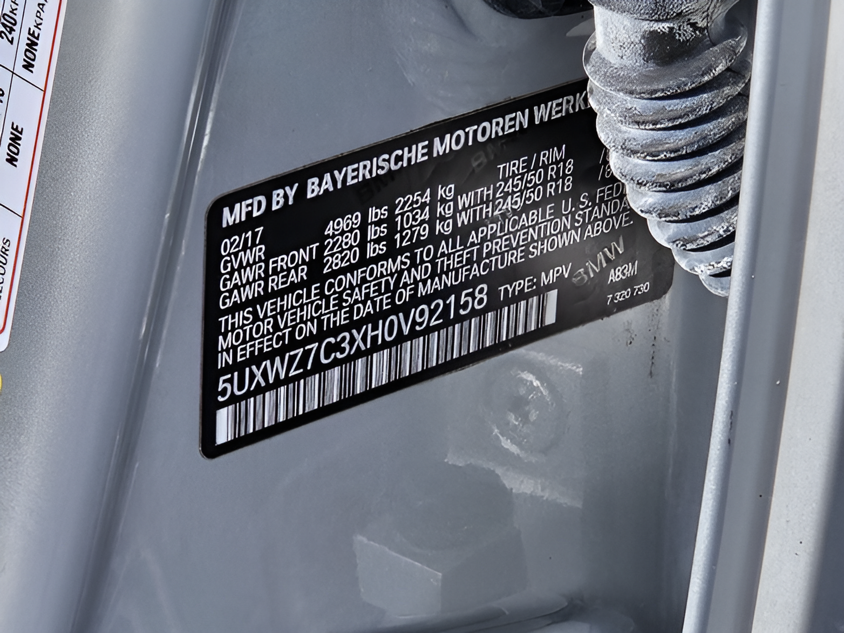 Used 2017 BMW X3 sDrive28i RWD image 26