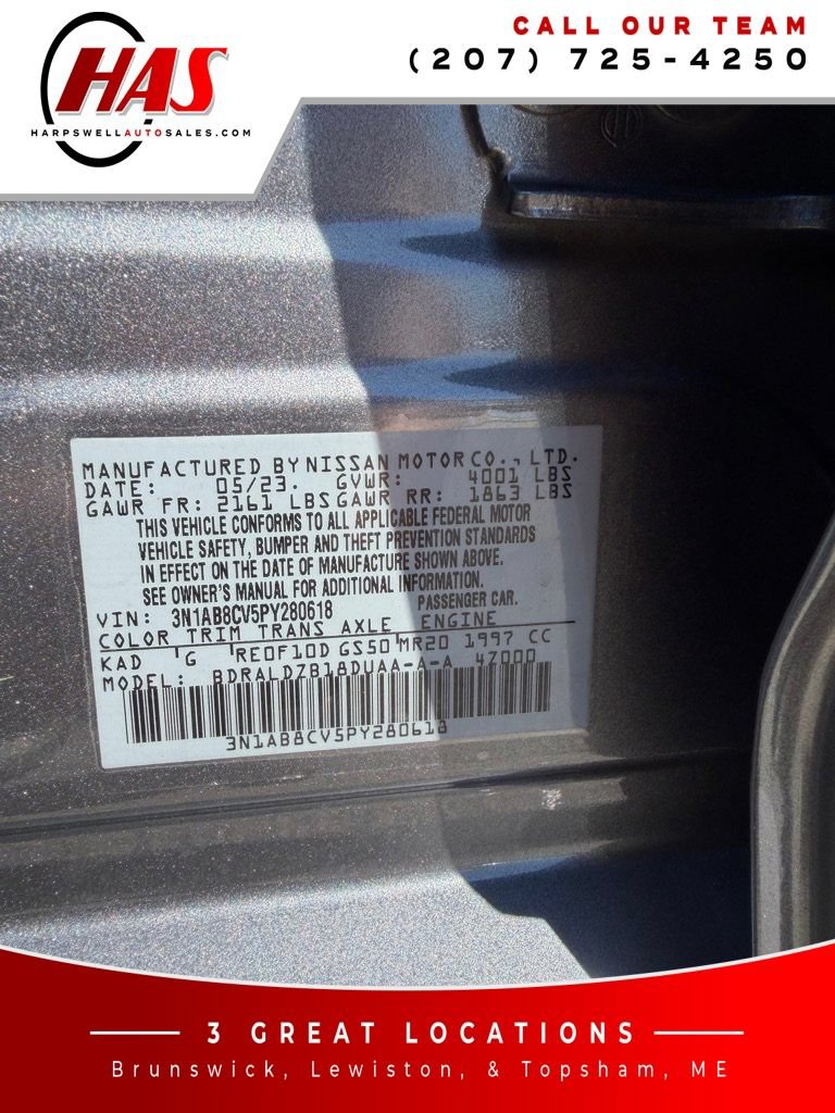 Used 2023 Nissan Sentra SV w/ All-Weather Package FWD image 16