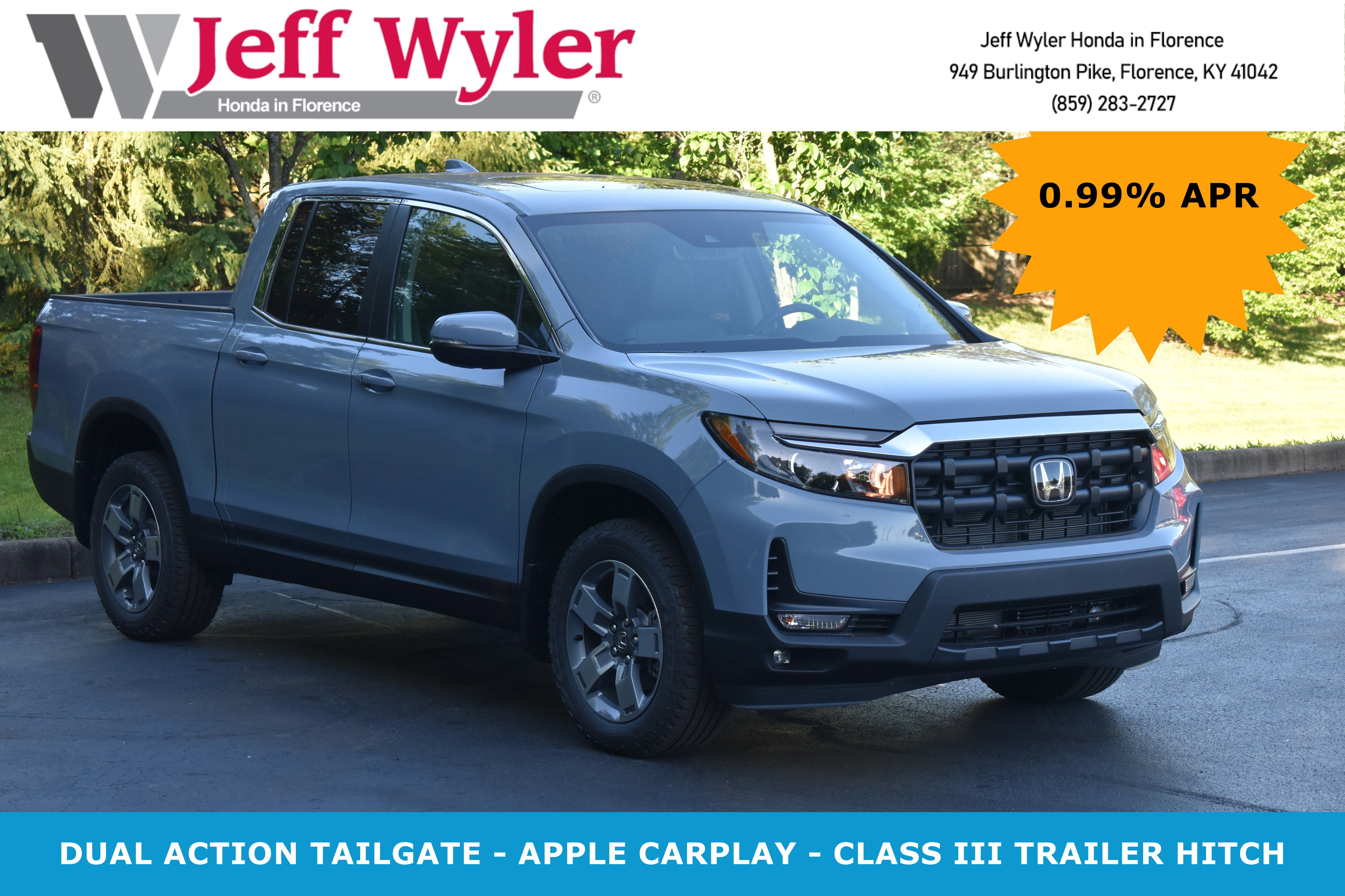 New 2025 Honda Ridgeline RTL