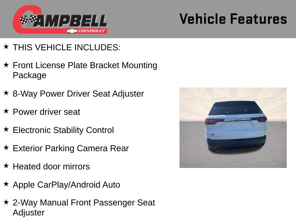 Used 2022 Chevrolet Traverse LS FWD image 5