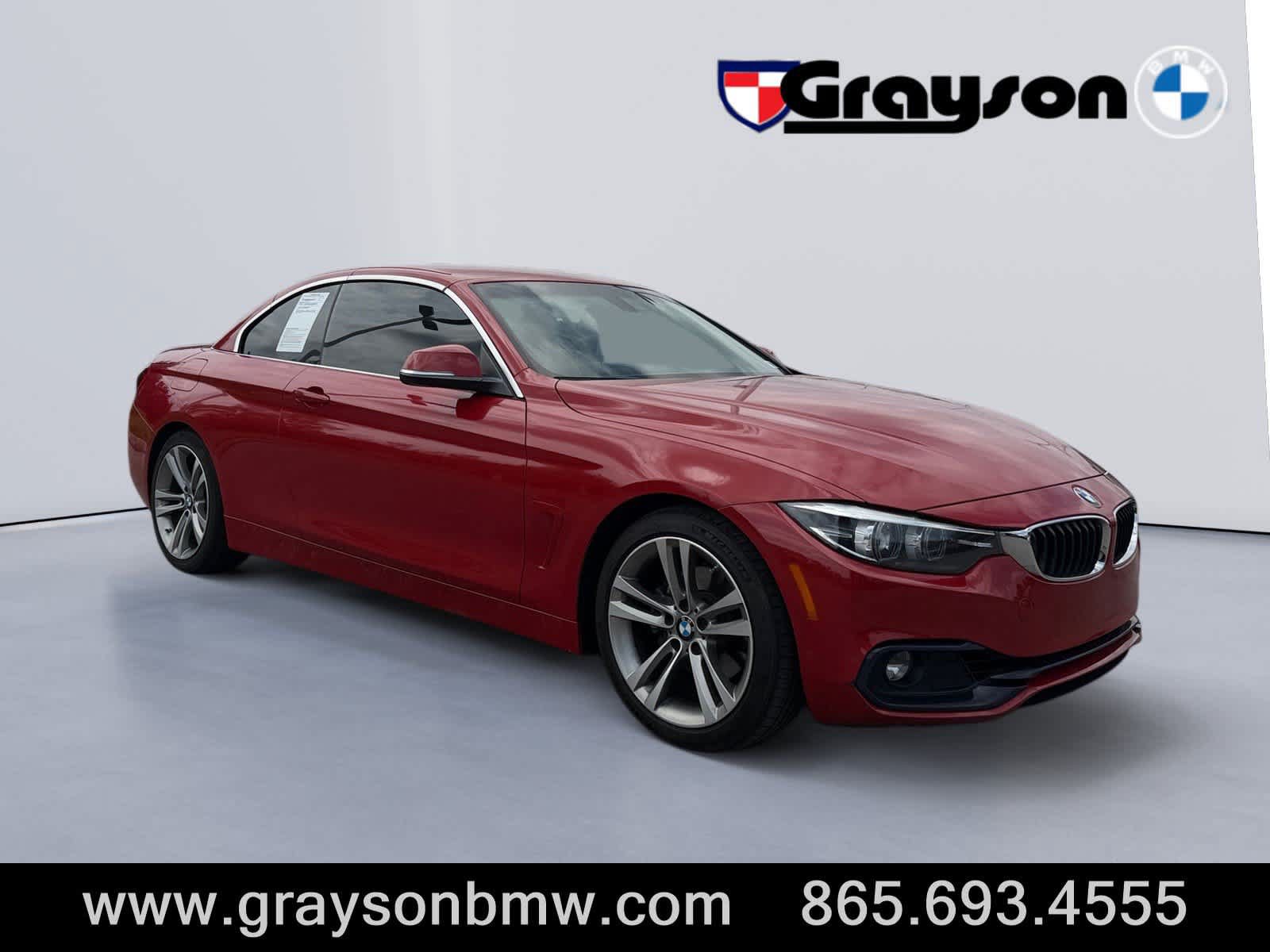 Used 2018 BMW 430i Convertible