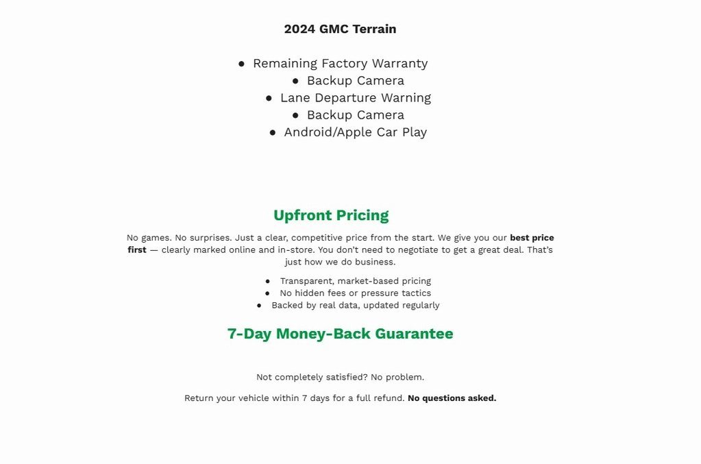 Used 2024 GMC Terrain SLE image 28