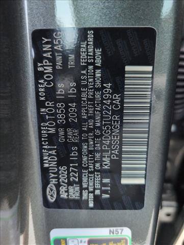 New 2026 Hyundai Elantra Limited FWD image 20