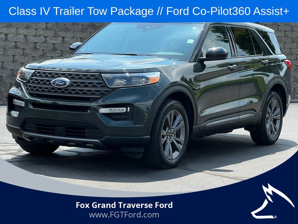 Certified 2023 Ford Explorer XLT w/ Equipment Group 202A AWD/4WD image 1
