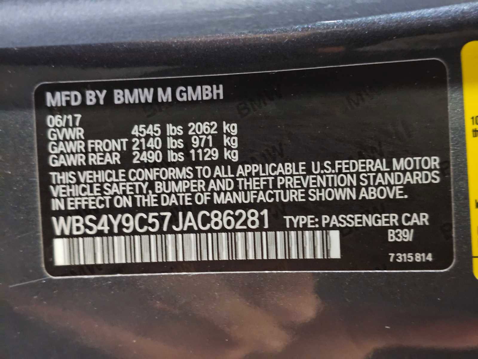 Used 2018 BMW M4 Coupe RWD image 38