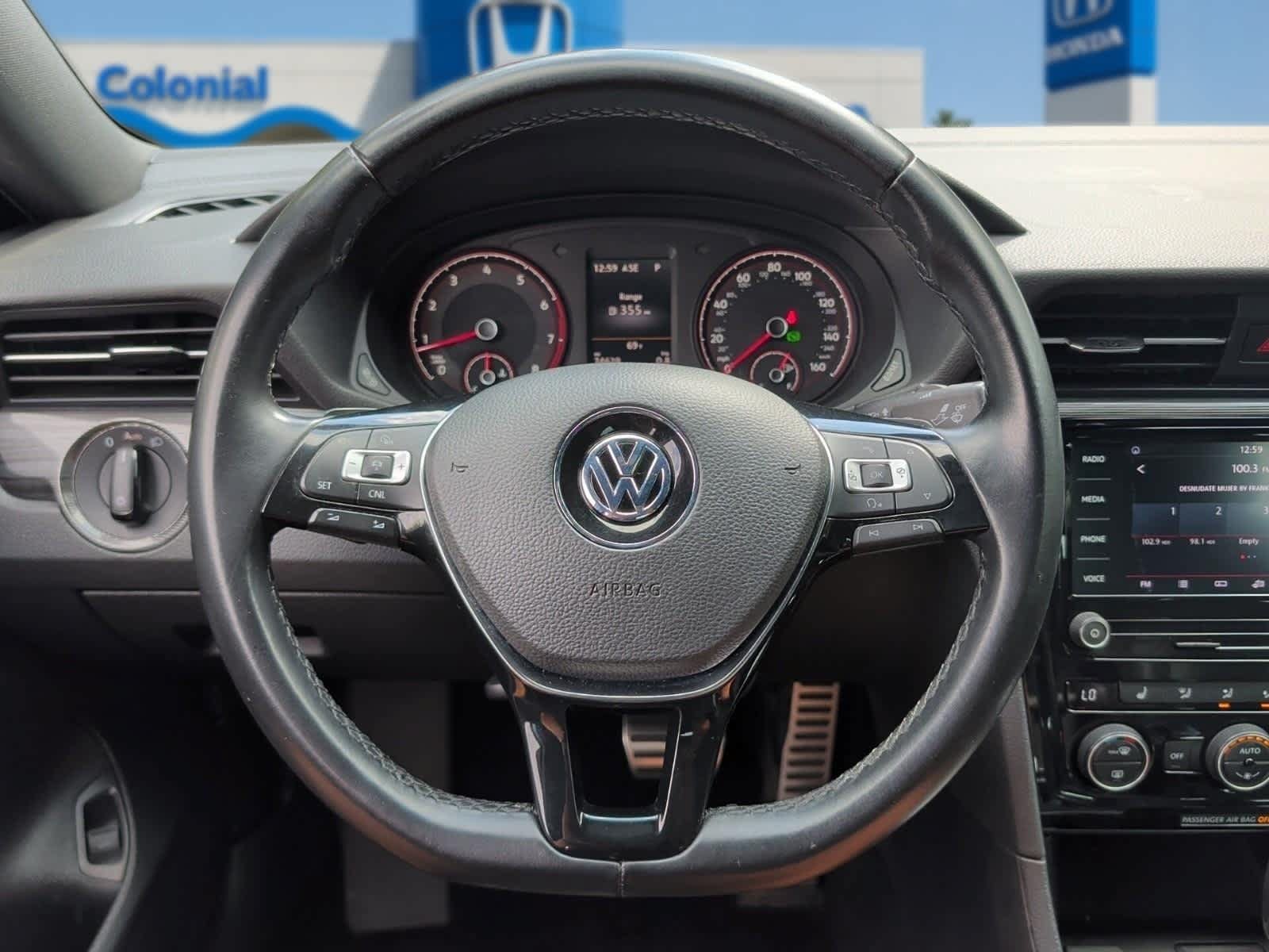 Used 2021 Volkswagen Passat 2.0T R-Line w/ Luggage Net & Mats Package FWD image 16