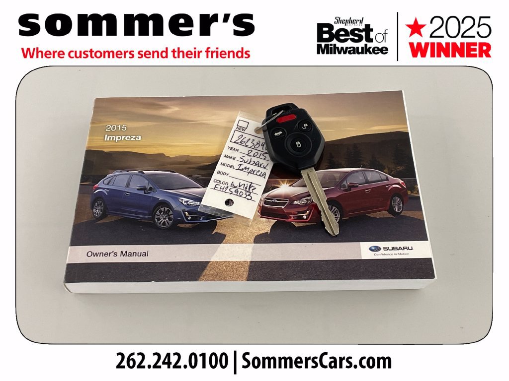 Used 2015 Subaru Impreza 2.0i Sport Premium w/ Popular Package #1 AWD/4WD image 24