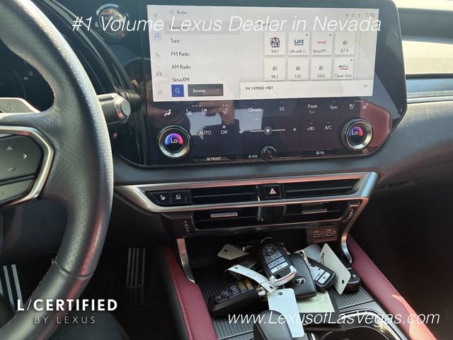 Used 2023 Lexus RX 500h F Sport w/ Accessory Package (Z1) AWD/4WD image 6
