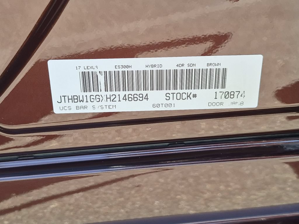 Used 2017 Lexus ES 300h w/ Navigation System Package FWD image 28