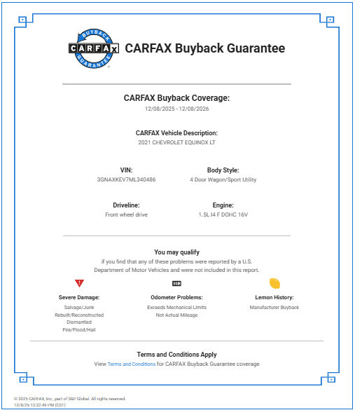 Used 2021 Chevrolet Equinox LT image 49