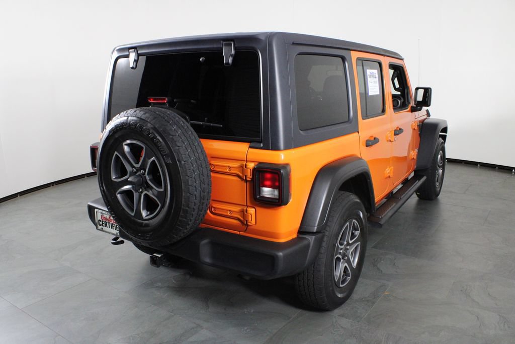 Used 2020 Jeep Wrangler Unlimited Sport S AWD/4WD image 3