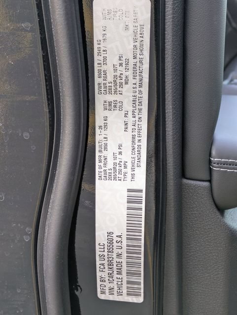 New 2026 Jeep Grand Cherokee L Limited AWD/4WD image 38