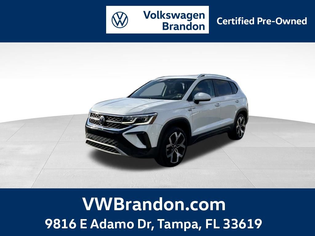 Used 2022 Volkswagen Taos SEL w/ Panoramic Sunroof Package