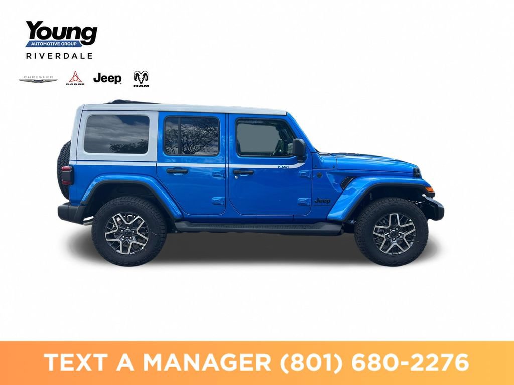 New 2026 Jeep Wrangler Unlimited Sahara w/ Whitecap Package AWD/4WD image 6