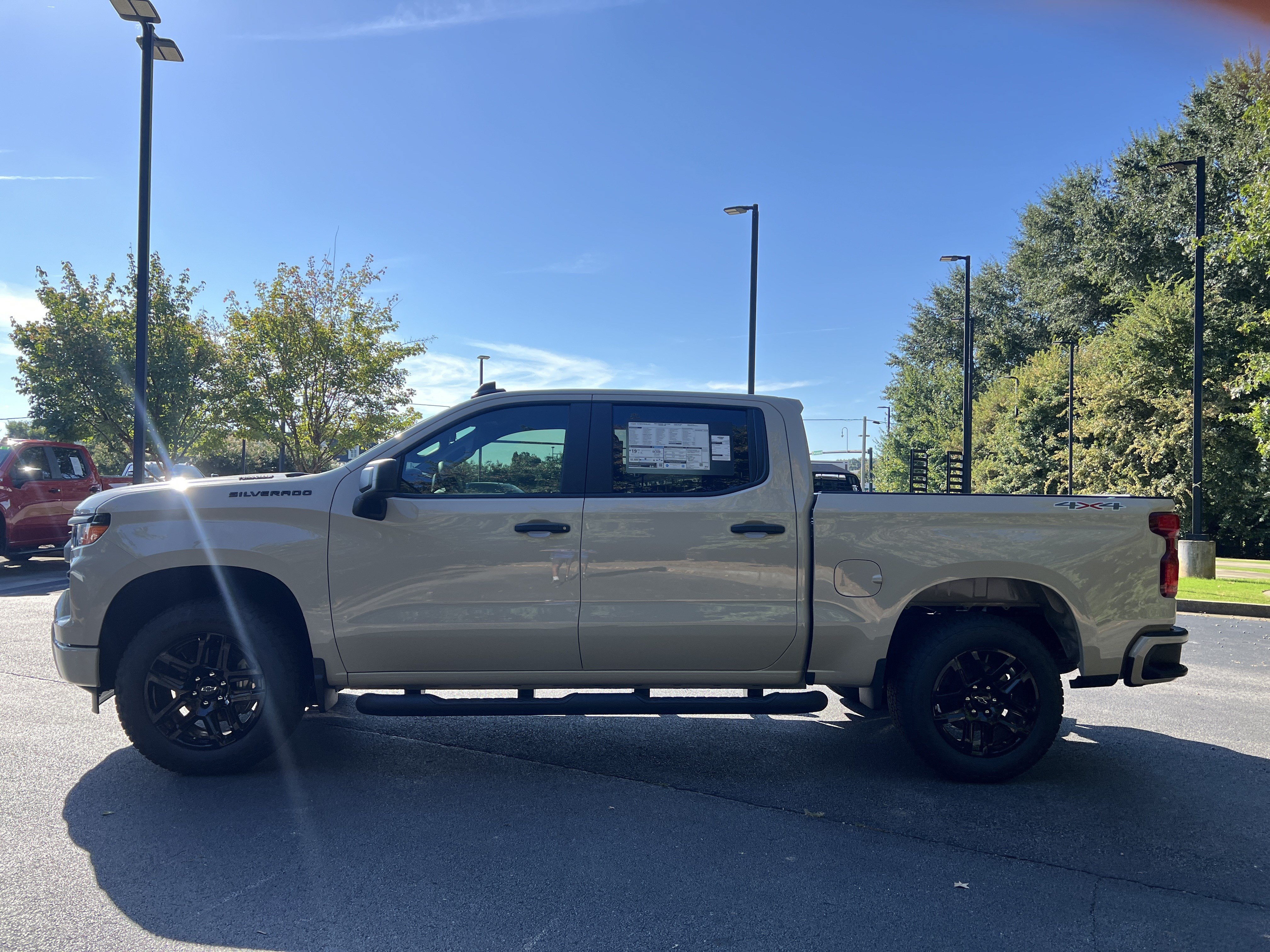 New 2026 Chevrolet Silverado 1500 Custom w/ Turbomax Blackout Package AWD/4WD image 6