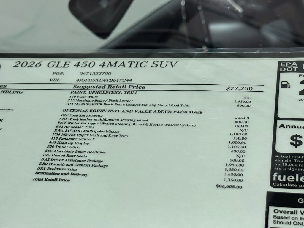 New 2026 Mercedes-Benz GLE 450 4MATIC image 19