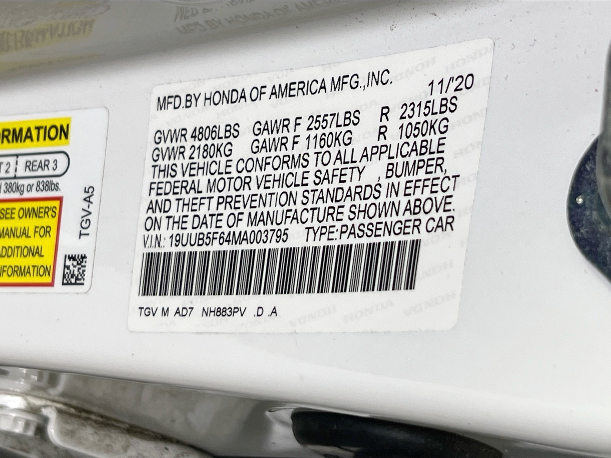 Used 2021 Acura TLX w/ Advance Package FWD image 31