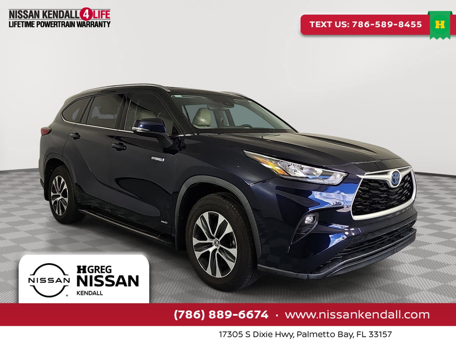 Used 2020 Toyota Highlander XLE AWD/4WD image 1