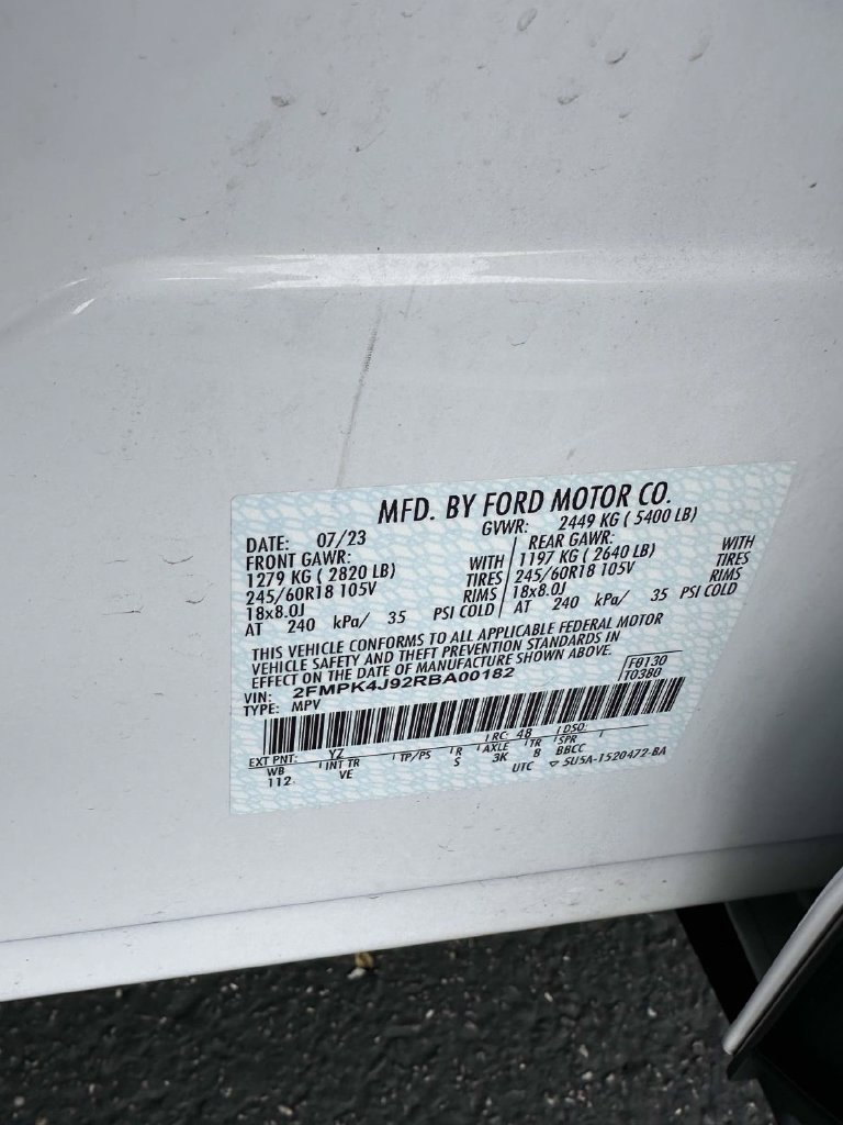Certified 2024 Ford Edge SEL w/ Convenience Package AWD/4WD image 22