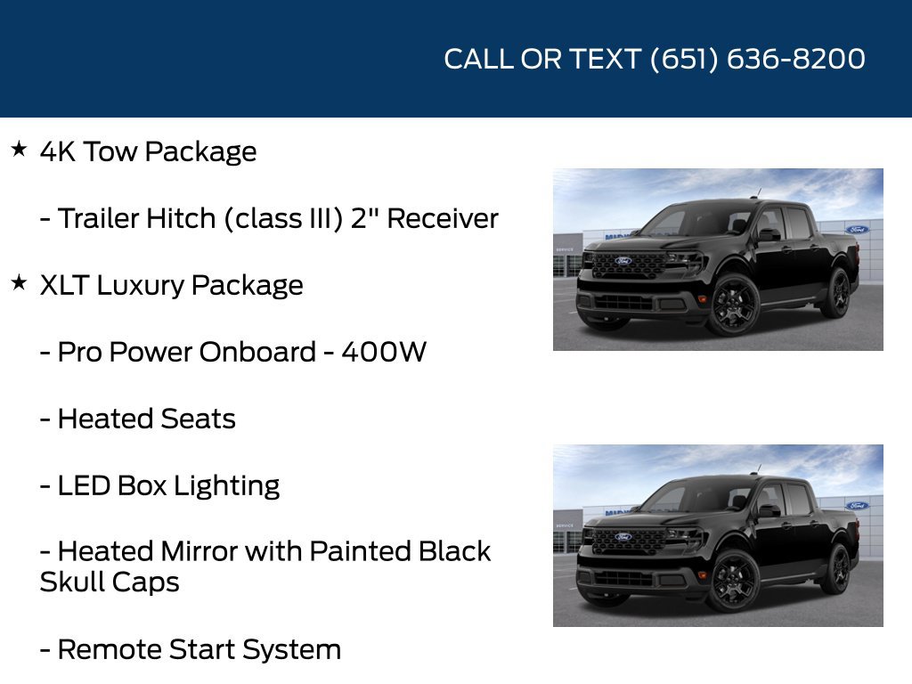 New 2026 Ford Maverick XLT w/ Equipment Group 301A AWD/4WD image 11