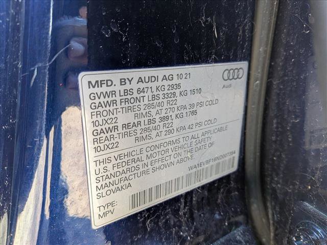 Used 2022 Audi Q8 Premium Plus image 25