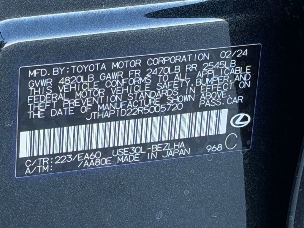 Used 2024 Lexus IS 500 image 35