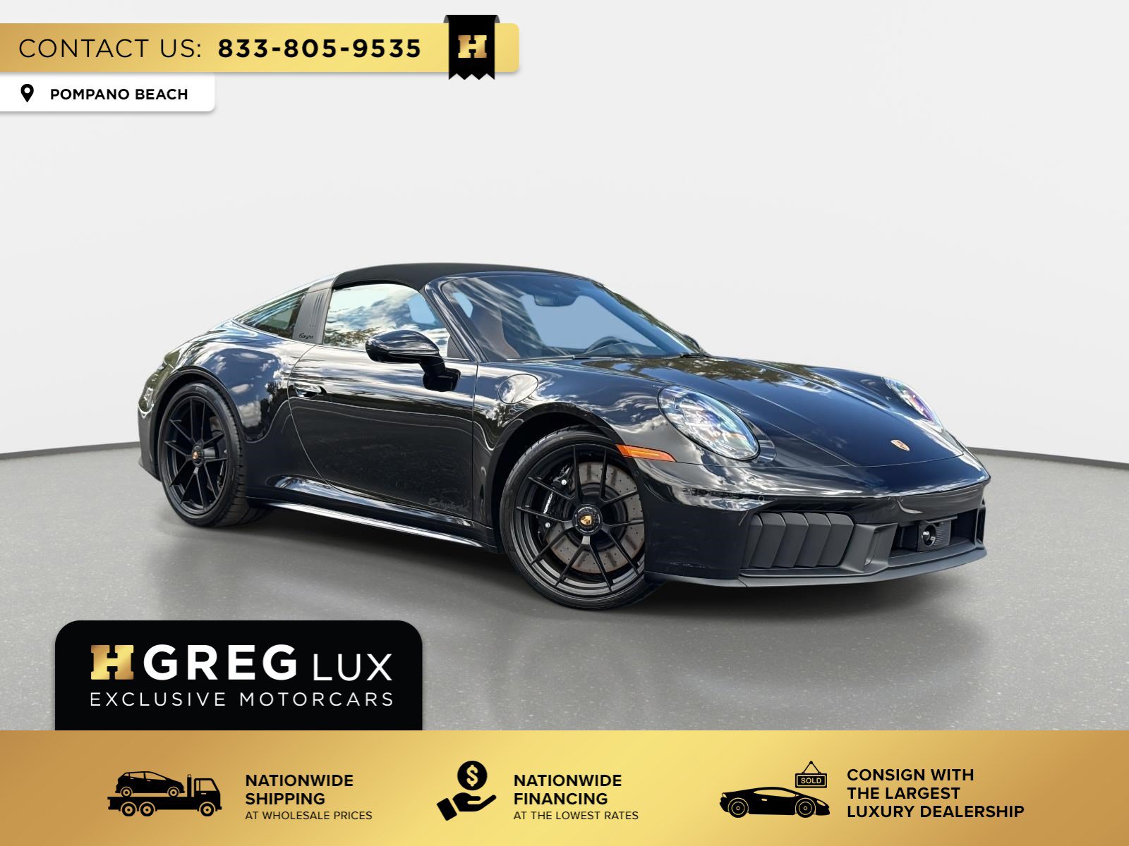 Used 2026 Porsche 911 Targa 4 GTS AWD/4WD image 1