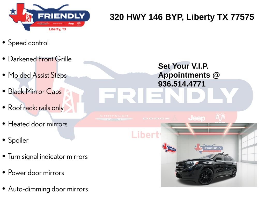 Used 2021 GMC Terrain SLT w/ LPO, 'HIT The Road' Package FWD image 30