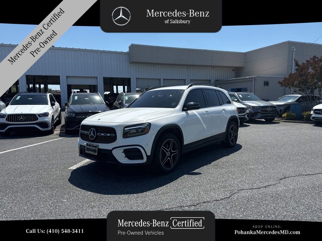 Certified 2025 Mercedes-Benz GLB 250 4MATIC w/ AMG Night Package image 1