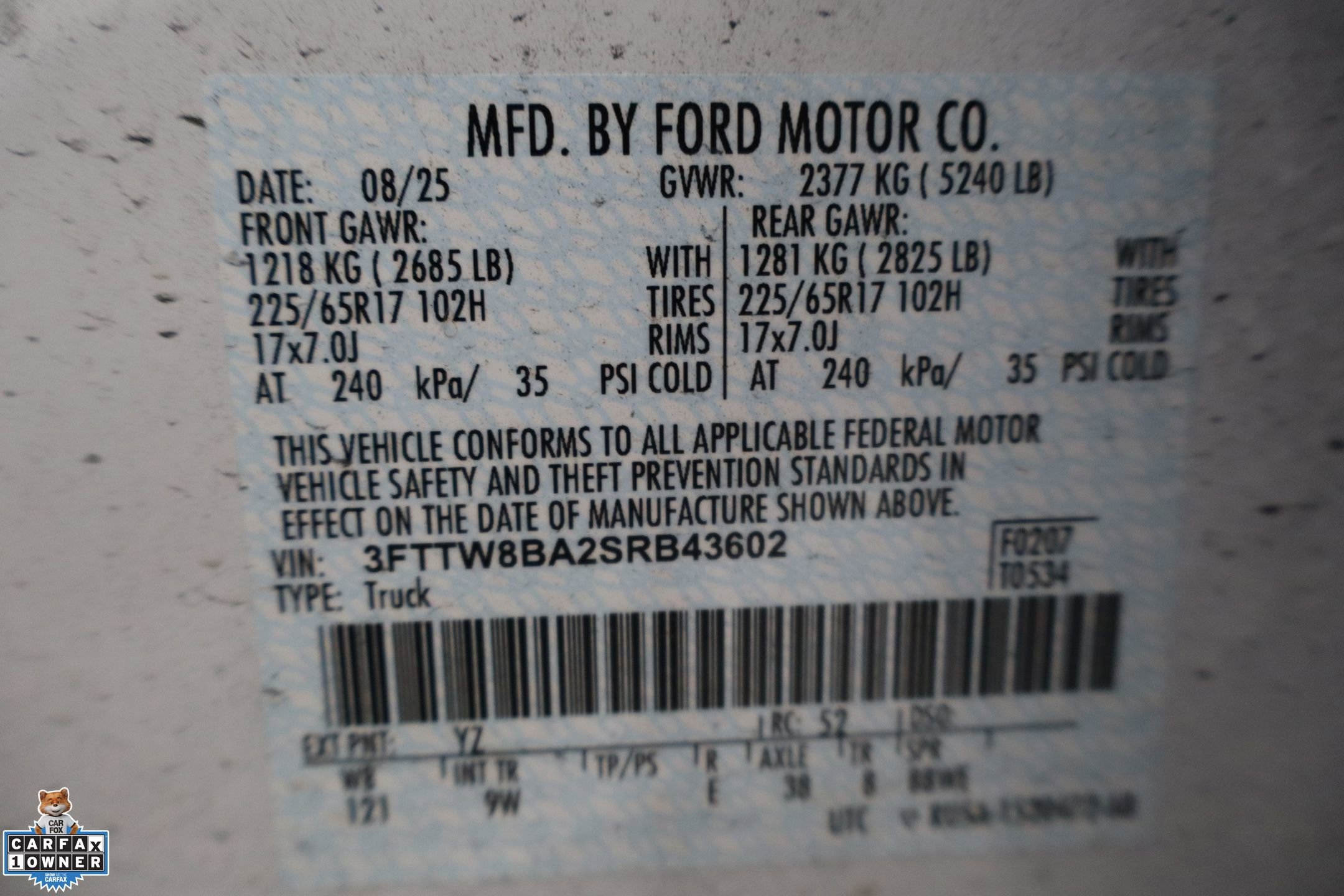 Certified 2025 Ford Maverick XL w/ Equipment Group 102A image 31