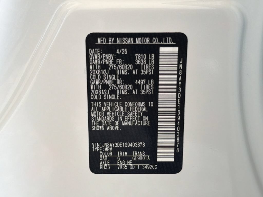 Used 2025 Nissan Armada PRO-4X AWD/4WD image 42