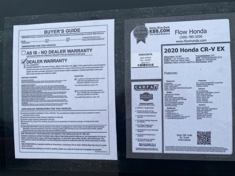 Used 2020 Honda CR-V EX image 37