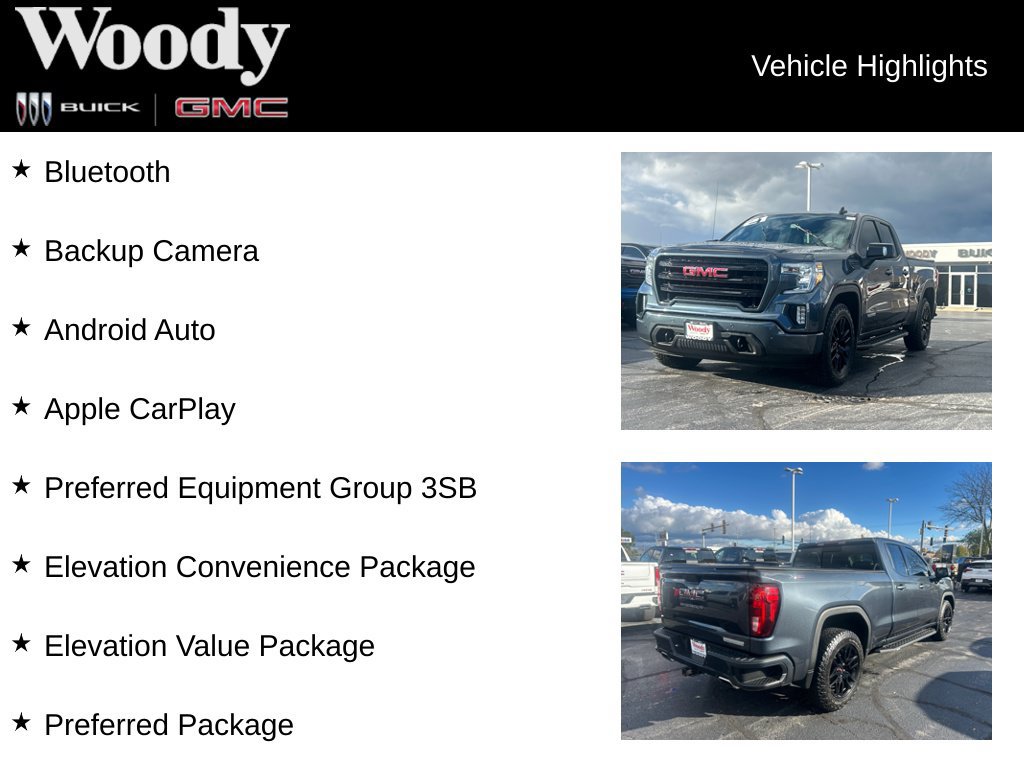 Certified 2021 GMC Sierra 1500 Elevation w/ Preferred Package AWD/4WD image 3