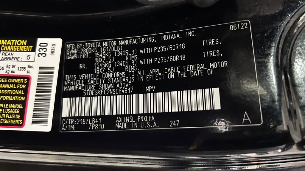 Certified 2022 Toyota Sienna Platinum image 50